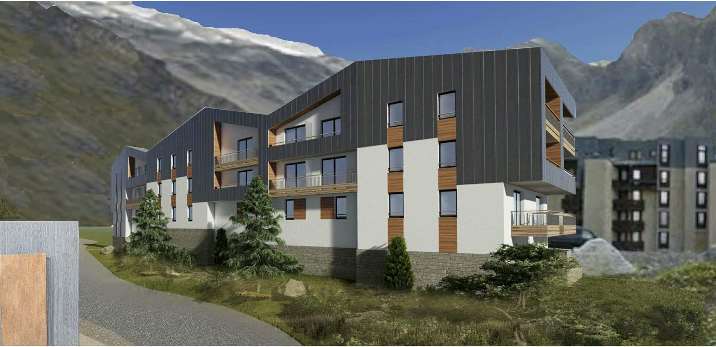 Logement saisonnier plan Val Claret